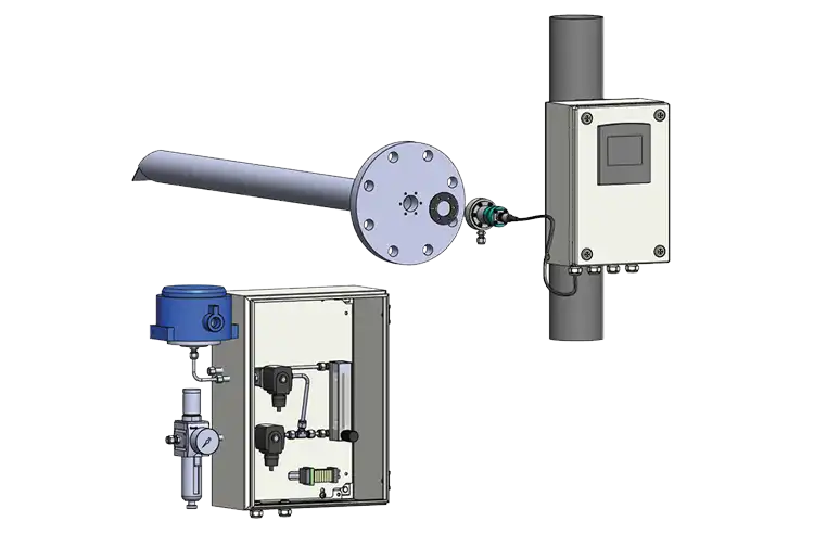 Manufacturer analyzer combustion temperature